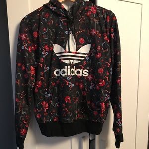 Adidas Women’s Floral Hoodie